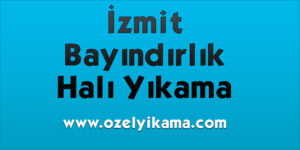 Bayındırlık Halı Yıkama